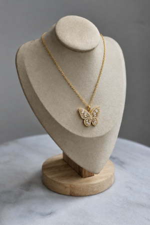 The Crystal Mariposa Pendant