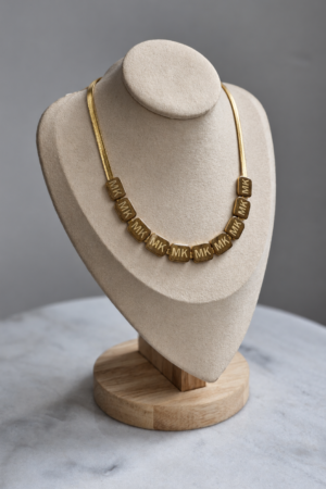 The Monogram Snake-Chain Collar