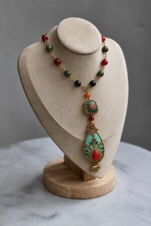 The Heritage Filigree Teardrop Pendant