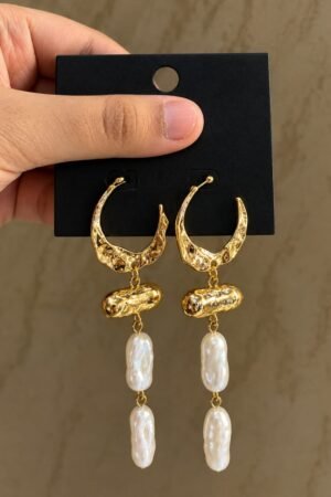 Calypso Baroque Molten Drop Earrings