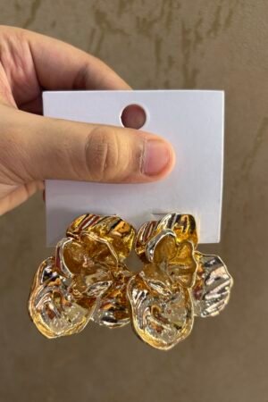 Ophelia Molten Petal Studs