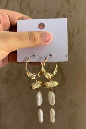Calypso Baroque Molten Drop Earrings