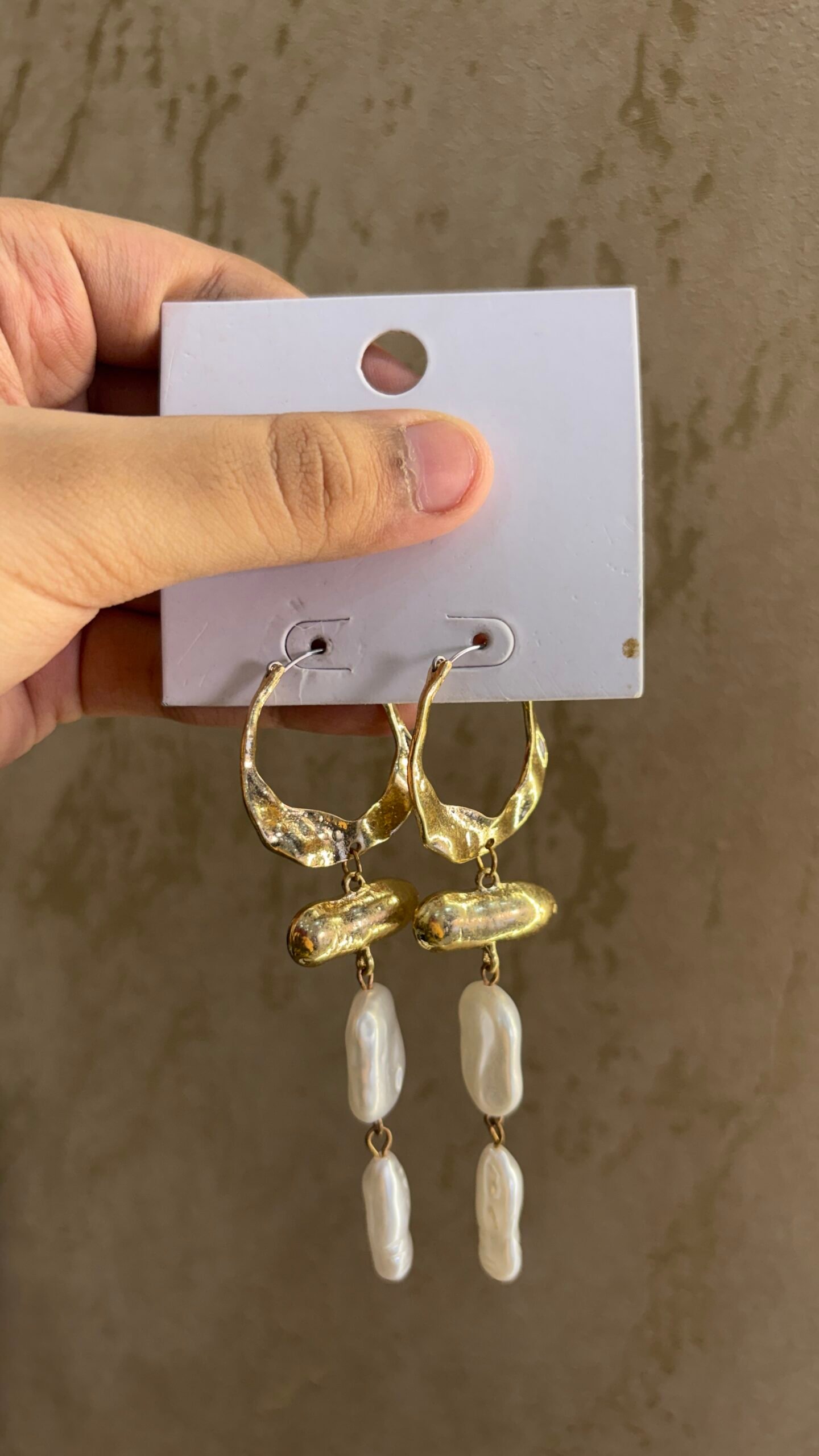 Calypso Baroque Molten Drop Earrings