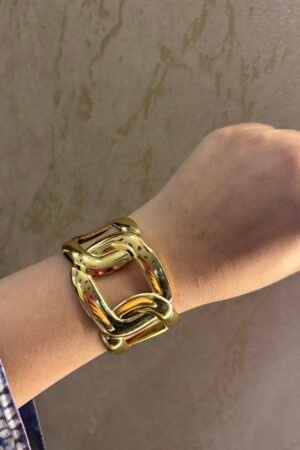 Aethel Chunky Interlocking Link Hand Cuff