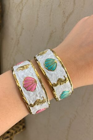 Thalassa Enamel Ocean Treasures Hand Cuff