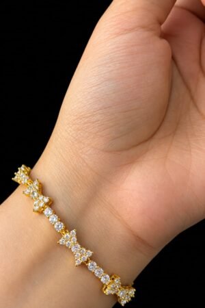 The Constellation Bow Tennis Bracelet