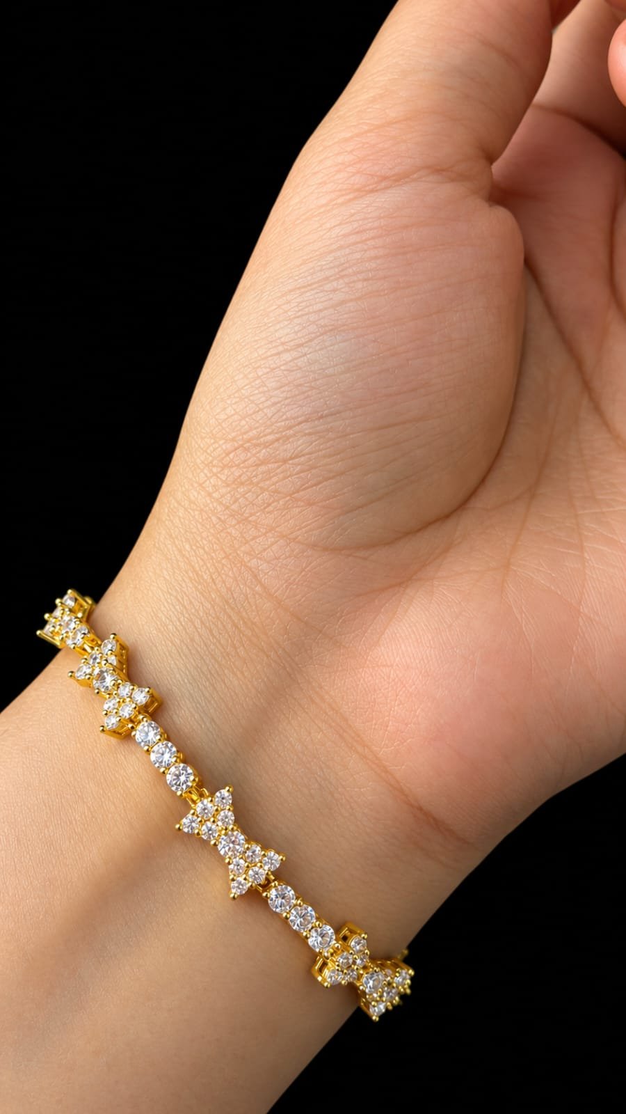 The Constellation Bow Tennis Bracelet