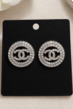The Channel Crystal Studs
