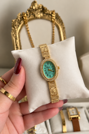The Emerald Oval Crystal Watch
